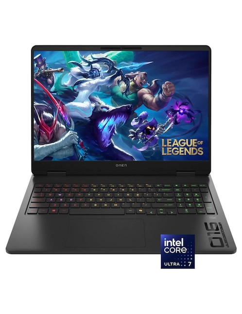 HP Laptop gamer HP Omen 16 AM0073DX 16 pulgadas 2K Intel Core Ultra 7 255H Nvidia GeForce RTX 5060 16 GB Ram 1 TB SSD