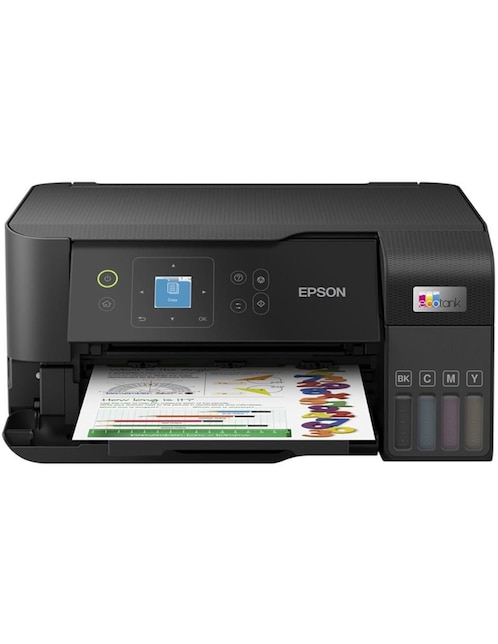 EPSON Multifuncional Epson Epson L3560 ecotank de tinta continua inalámbrica a color