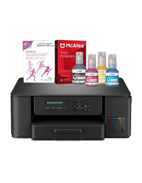 Multifuncional T530BKCMY966AN de inyección de tinta alámbrica a color