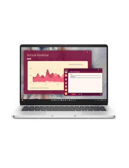 Laptop 2hwn3 14 pulgadas wuxga Intel core ultra 7 255u integradas 16 gb RAM 512 gb SSD 1