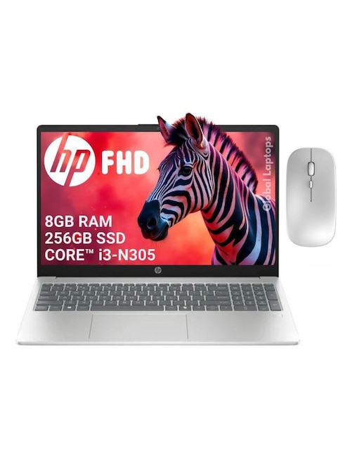 Laptop 15-fd0133 15.6 pulgadas Full HD Intel Core i3 Intel UHD graphics 8 GB RAM 256 GB SSD