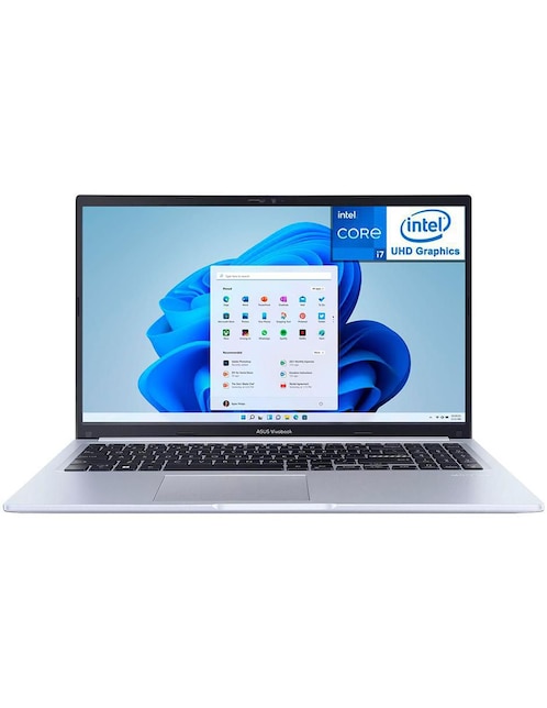 ASUS Laptop Asus Vivobook 15 15.6 pulgadas Full HD Intel core i7 Intel UHD Graphics 16 GB RAM 512 GB SSD