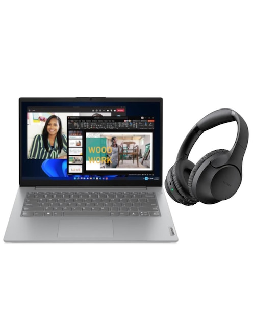 LENOVO Laptop Lenovo V14 G4 14 pulgadas full HD intel core i3 intel UHD graphics 8 GB RAM 256 GB SSD