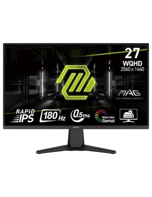 Monitor gamer MSI MAG 275QF IPS WQHD 27 pulgadas MAG 275Q