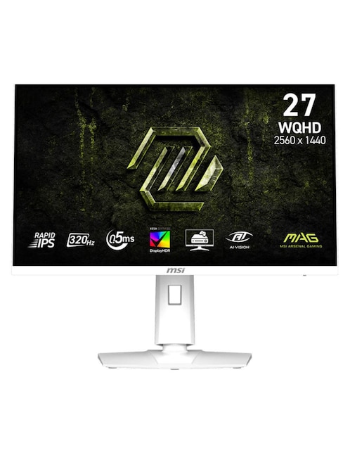 Monitor gamer MSI MAG 274QRFW X32 IPS WQHD 27 pulgadas MAG 274QRFW X32