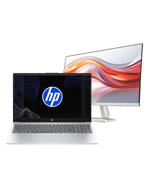 HP Laptop thin & light no hp 15-fc0288la + monitor hp 24" 15.6 pulgadas full hd amd ryzen 7 integradas 16 gb "ram" no aplica 512 gb ssd no aplica