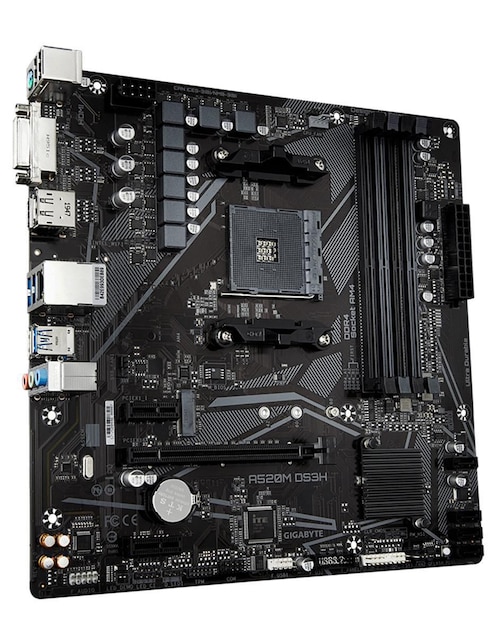 Tarjeta madre A520M DS3H REV.1 compatible con procesador AMD Tarjeta madre A520M DS3H REV.1 compatible con procesador AMD