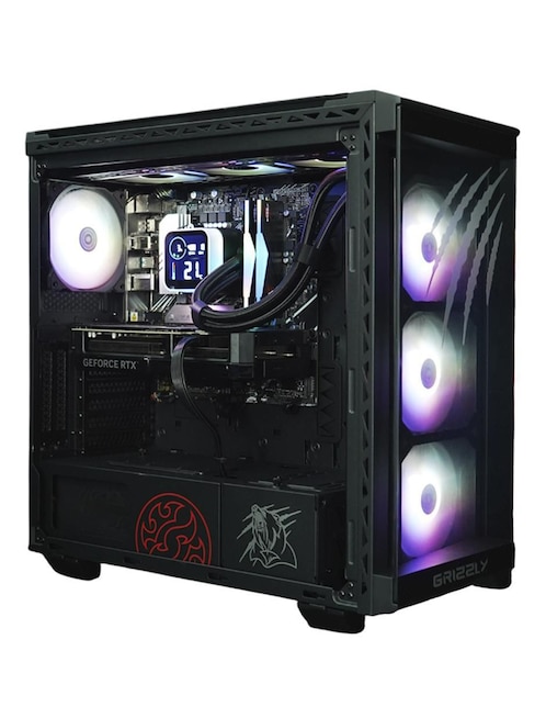 GRIZZLY Computadora gamer Grizzly PCG-INTEL089 Intel Core i9 NVIDIA GeForce RTX 5070 32 GB RAM 2 TB SSD