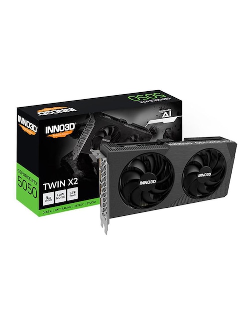 INNO3D Tarjeta de video Inno3d RTX 5050 TWIN X2 BLACK