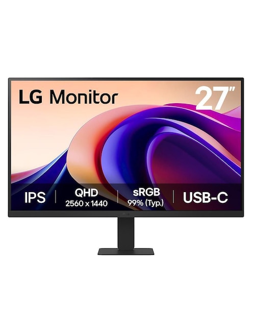 LG Monitor Lg IPS QHD 27 pulgadas 27U631A-B