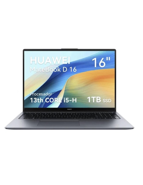 HUAWEI Laptop Huawei Matebook D16  16 pulgadas Full HD+ Intel Core i5 Intel UHD Graphics 16 GB RAM 1 TB SSD