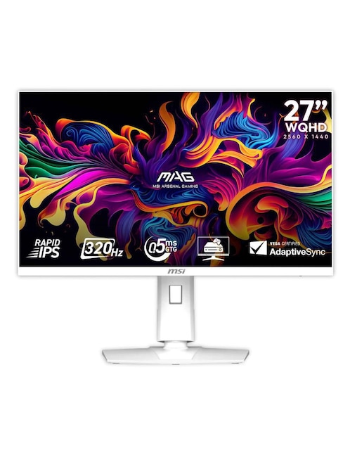 Monitor gamer MAG 274QRFW X32 IPS WQHD 27 pulgadas