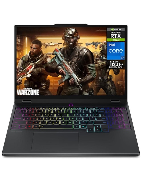 LENOVO Laptop gamer Lenovo Legion 5 15 pulgadas WQXGA Intel Core I7 NVIDIA Geforce RTX 5060 16 GB RAM 512 GB SSD