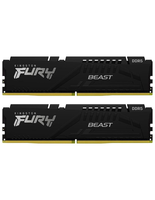 Set memoria RAM DDR55 Kingston 32 GB Fury Beast 32GB 6000 2 piezas