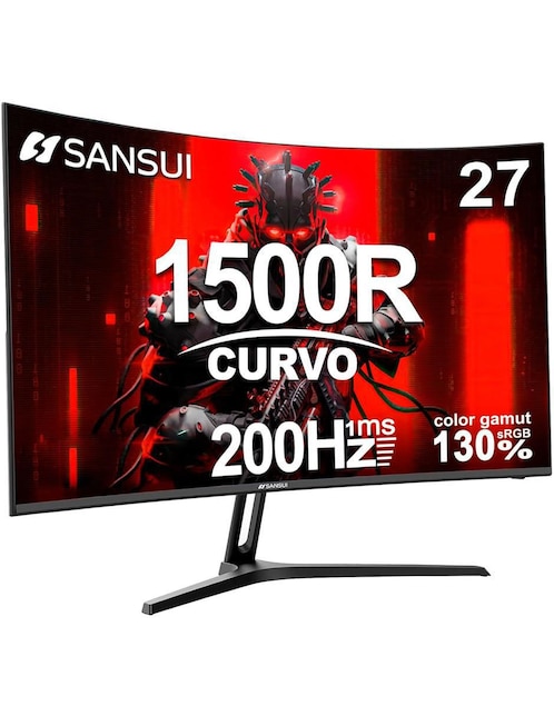 SANSUI Monitor gamer Sansui Es-G27C1 Freesync Full HD 27 pulgadas