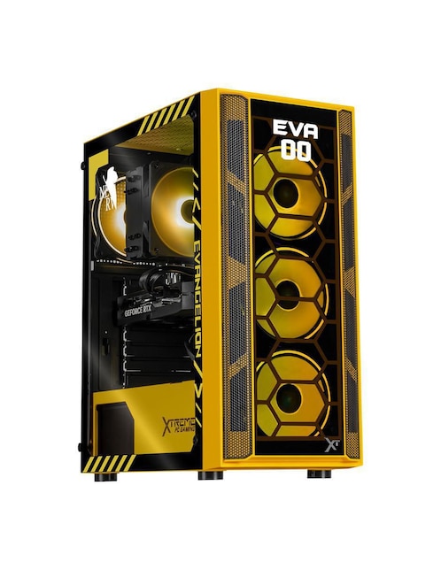 Computadora gamer Xtreme Pc Gaming XTPCR716GB5060EVA00Y Amd Ryzen 7 NVIDIA GeForce RTX 5060 16 GB RAM 1 TB SSD