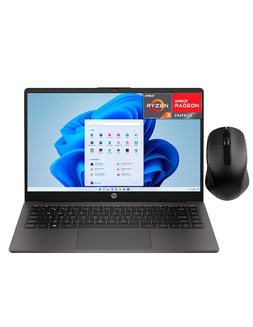 HP Laptop Hp 245E-R332512M 14 pulgadas HD AMD Ryzen 3 integradas 32 GB RAM 512 GB SSD