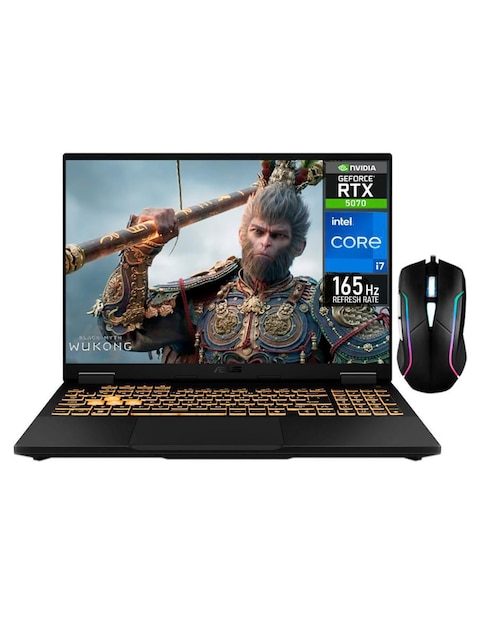 ASUS Laptop gamer Asus TUF16I-5070CI7321TM 16 pulgadas WUXGA Intel Core i7 NVIDIA GeForce RTX 5070 32 GB RAM 1 TB SSD