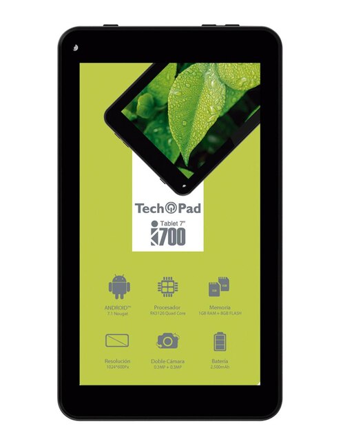 Tablet Techpad I700, 7 Pulgadas, 8 GB, 1 GB RAM