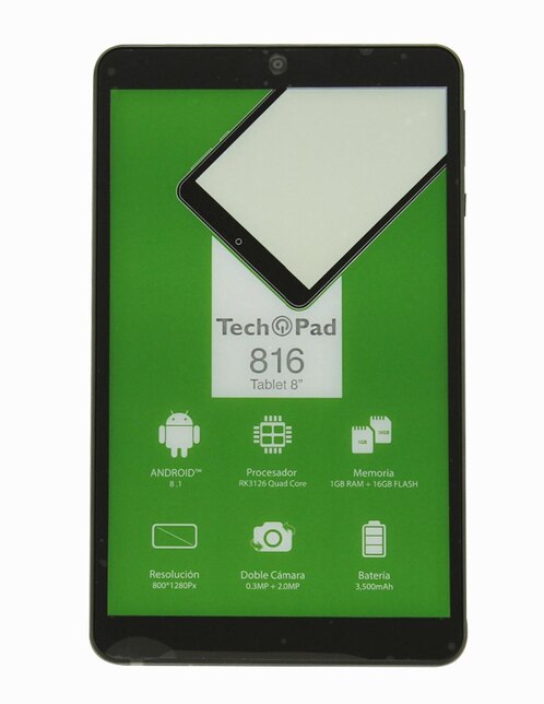 Tablet Techpad 816 8 Pulgadas 1 GB de RAM