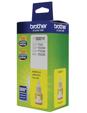 Bote de tinta Brother BT5001Y amarillo