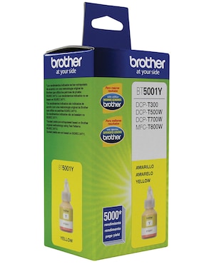 Bote de tinta Brother BT5001Y amarillo