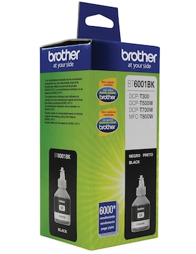 Botella de Tinta Brother BT6001BK negra