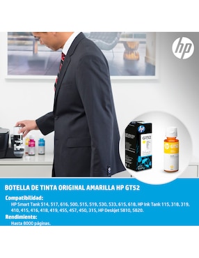 Bote HP M0H56AL amarillo