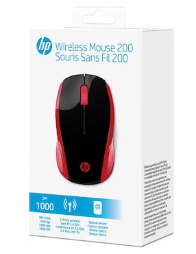 Mouse inalámbrico HP 200 Emprs 2HU82AA