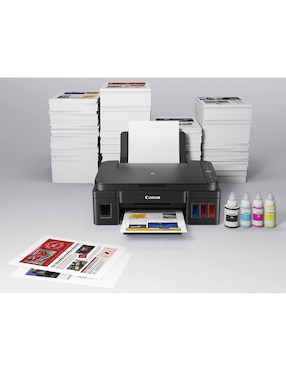 Multifuncional Canon PIXMA G2110 de tinta continua inalámbrica a color