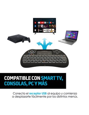 Teclado inalámbrico Red Lemon Mini Con Touchpad