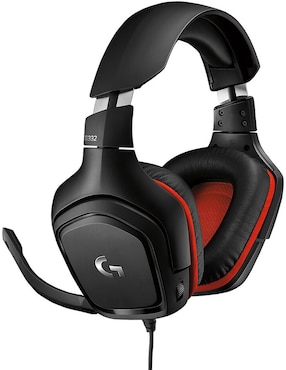 Audífonos Gamer Over Ear Logitech G332 Alámbricos