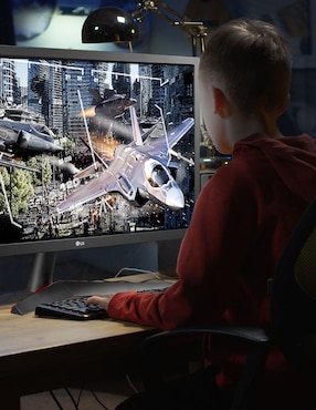 Monitor Lg standard full HD 24 pulgadas 24GL600F-B.AWM