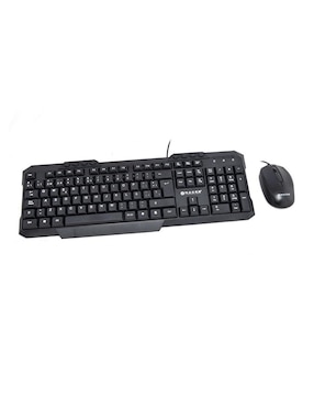 Kit 2 En 1 Naceb NA618N Teclado Y Mouse Multimedia USB