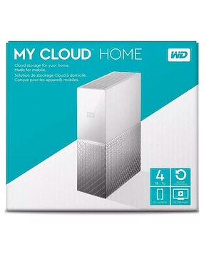 Disco Duro Externo Western Digital My Cloud Home 4TB WDBVXC0040HWT-NESN