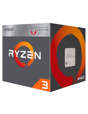 Procesador AMD Ryzen 3 2200G 3.5 GHz Am4 2 MB Radeon Vega 8