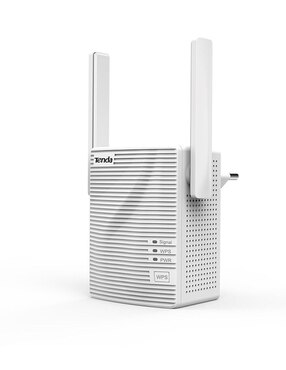 Repetidor WiFi de Doble Banda AC1200 Tenda 2 Antenas A18 blanco