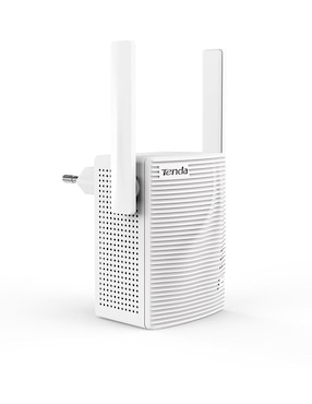 Repetidor WiFi de Doble Banda AC1200 Tenda 2 Antenas A18 blanco
