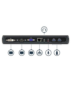 Docking Station USB 3.0 para Dos Pantallas con HDMI y DVI/VGA Startech.com