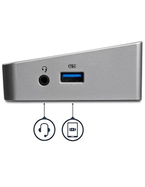 Docking Station USB 3.0 para Tres Pantallas 1x HDMI 2x DisplayPort Startech.com