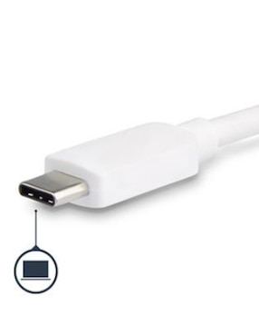 Adaptador Multipuertos USB-C para Laptops Docking Station USB Tipo C DVI GbE con Hub Concentrador USB 3.0 Startech.com