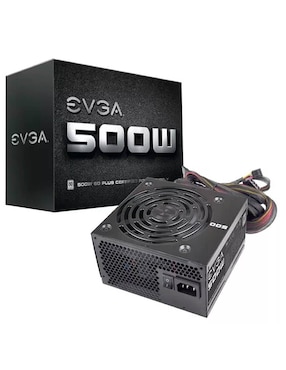 Fuente Evga 500W White 80Plus 500W1 Atx 100-W1-0500-Kr