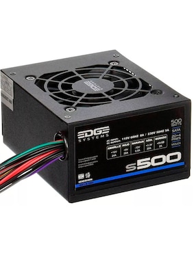 Fuente Acteck 500W Edge S500 Slim Es-05002