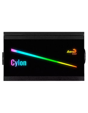 Fuente Aerocool 600W 80+Bronce Cylon RGB