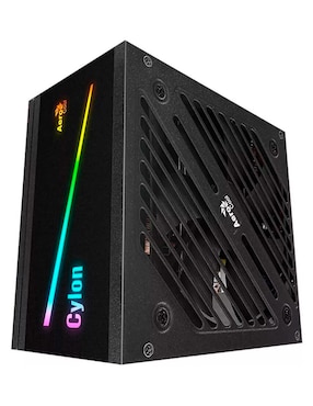 Fuente Aerocool 600W 80+Bronce Cylon RGB