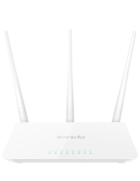 Router Inalámbrico De 300 Mbps 3 Antenas Tenda F3 Blanco