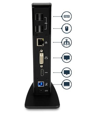Docking Station USB 3.0 para Dos Pantallas con HDMI DVI StarTech.com