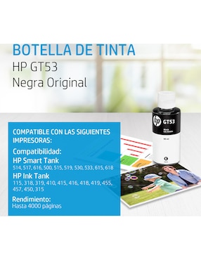 Bote HP 1VV22AL negro
