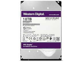 Disco Duro Western Digital 10 TB Nuevo 3.5 Purple Sata3 400Rpm Wd101Purz