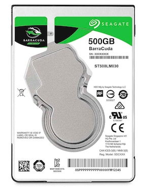 Disco Duro Seagate 500 GB Nuevo Barracuda 2.5 Sata 5400Rpm St500Lm030